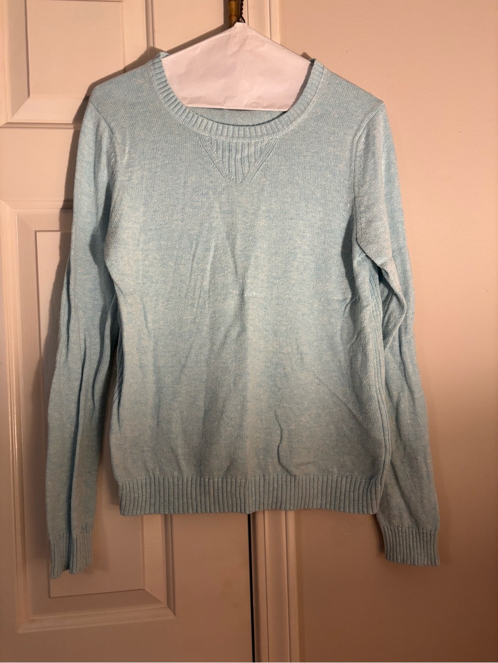 GAP Women’s Pale Blue Crewneck Sweater